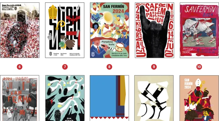 Carteles San Fermín 2024