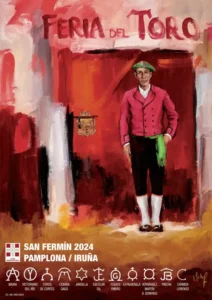 Cartel Feria del Toro Pamplona 2024