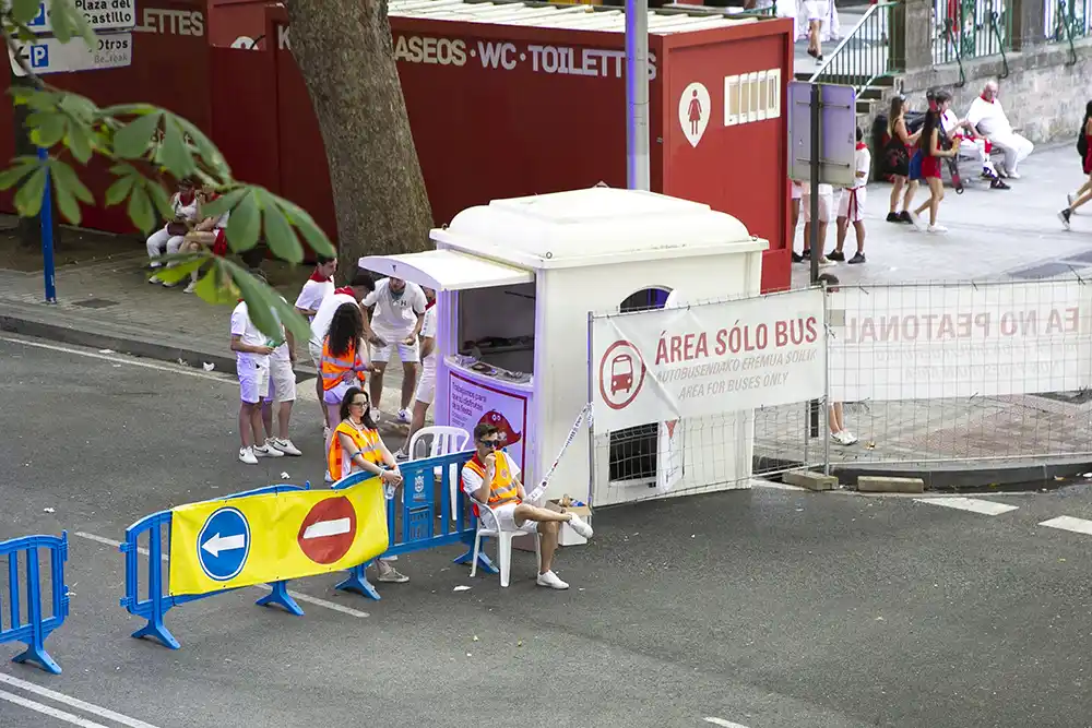 tráfico san Fermín Naranjitos