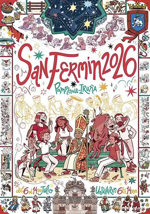 San Fermin cartel 2026 La cuadrilla