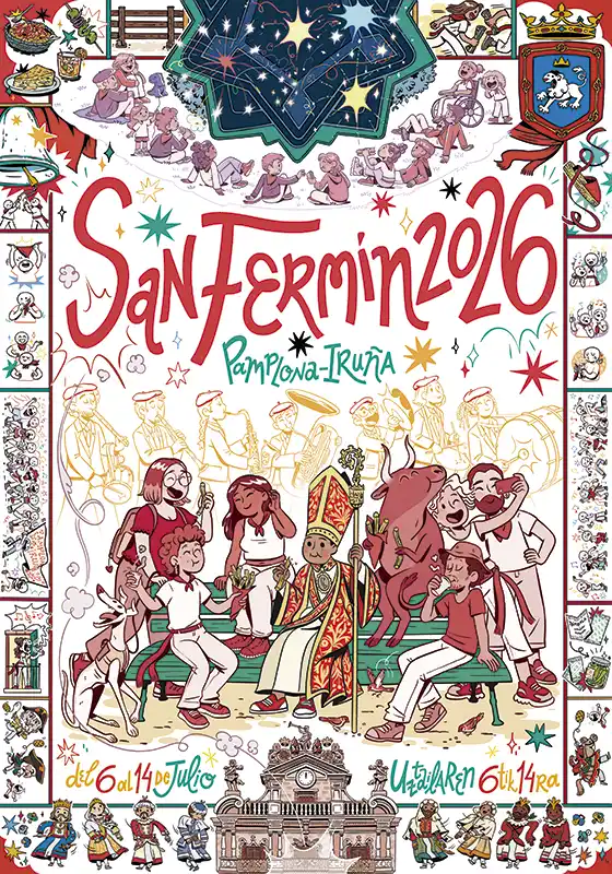 San Fermin cartel 2026 La cuadrilla