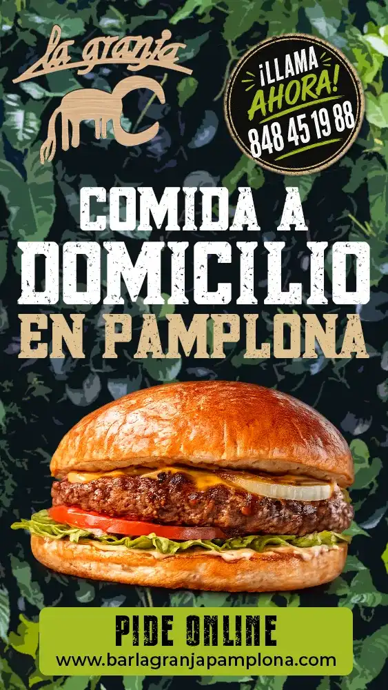 Anuncio Bar la Granja Pamplona SF26 comida a domicilio