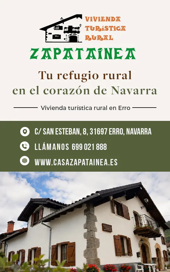 Vivienda turística rural Zapatainea en Erro - Anuncio