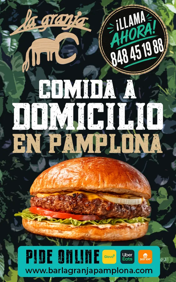 Anuncio Bar la Granja Pamplona SF26 comida a domicilio